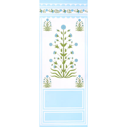 SCHUMACHER  MARIE-ANNE OUDEJANS ROYAL POPPY PANEL A   BLUE   - 5014431