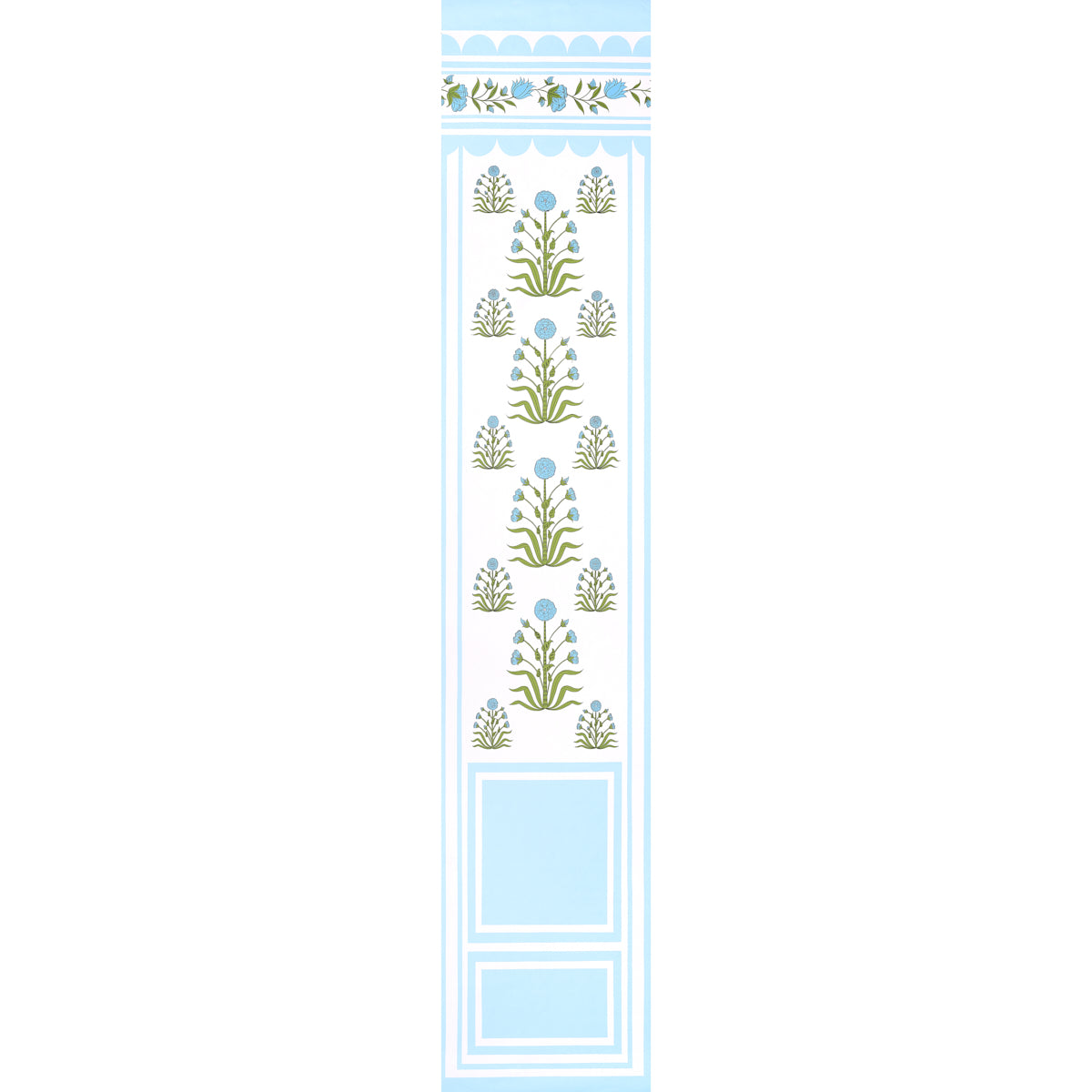 SCHUMACHER  MARIE-ANNE OUDEJANS ROYAL POPPY PANEL B   BLUE   - 5014441