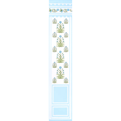 SCHUMACHER  MARIE-ANNE OUDEJANS ROYAL POPPY PANEL B   BLUE   - 5014441