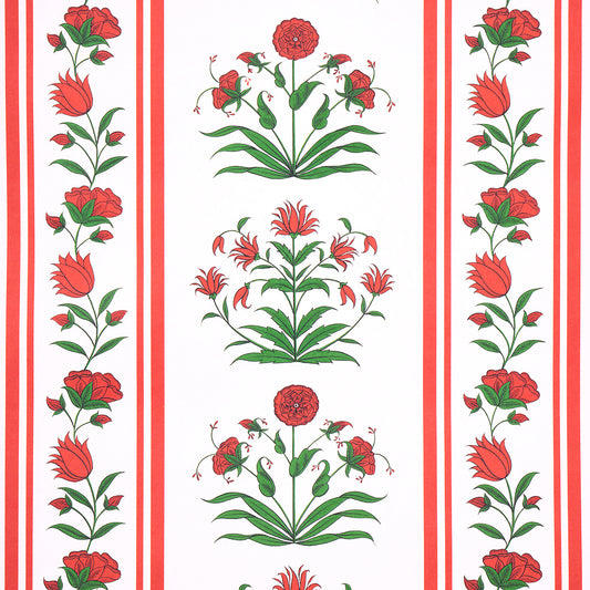 SCHUMACHER  MARIE-ANNE OUDEJANS POPPY STRIPES   RED   - 5014450