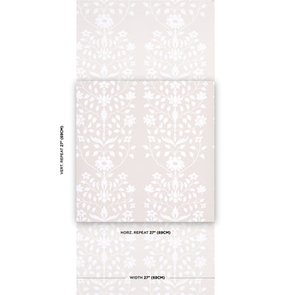 SCHUMACHER  MARIE-ANNE OUDEJANS JAIPUR MUGHAL FLOWER   Neutral   - 5014462