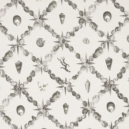 SCHUMACHER WALLCOVERING  CHARLAP HYMAN & HERRERO GROTTO TREILLAGE   GRISAILLE   - 5014491