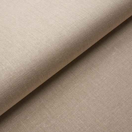 SCHUMACHER  PATTERSON FLYNN PERFORMANCE LINEN WALLCOVERING   FLAX   - 5014524