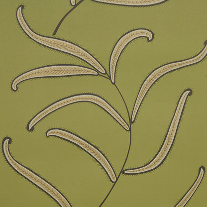 SCHUMACHER WALLCOVERING  NEISHA CROSLAND CATERPILLAR LEAF   MEADOW GREEN   - 5014531