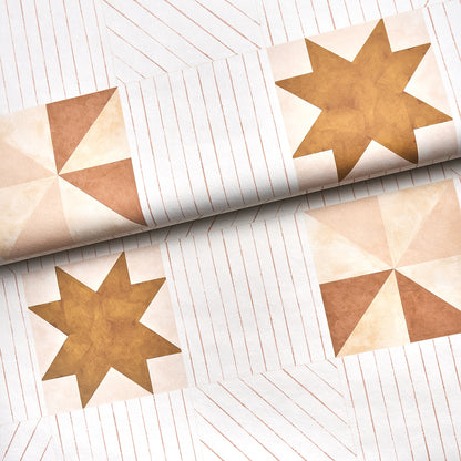 SCHUMACHER  BACKDROP ALEXANDER   TERRACOTTA , WARM PEACH   - 5014551