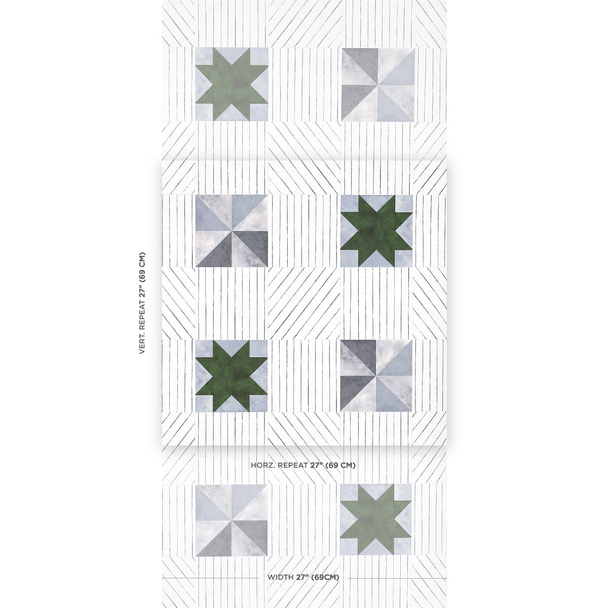 SCHUMACHER  BACKDROP ALEXANDER   DUTCH GREEN , SLATE   - 5014552