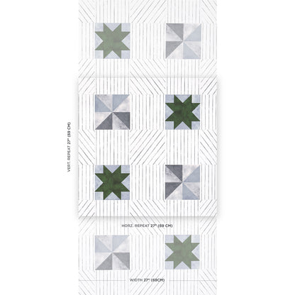 SCHUMACHER  BACKDROP ALEXANDER   DUTCH GREEN , SLATE   - 5014552