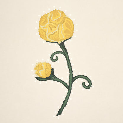 SCHUMACHER  BACKDROP RHINESTONE COWBOY   BRIGHT YELLOW   - 5014581