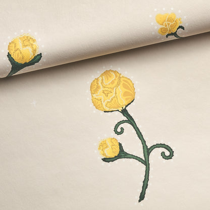 SCHUMACHER  BACKDROP RHINESTONE COWBOY   BRIGHT YELLOW   - 5014581