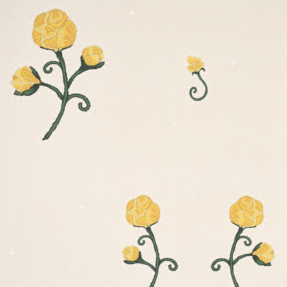 SCHUMACHER  BACKDROP RHINESTONE COWBOY   BRIGHT YELLOW   - 5014581