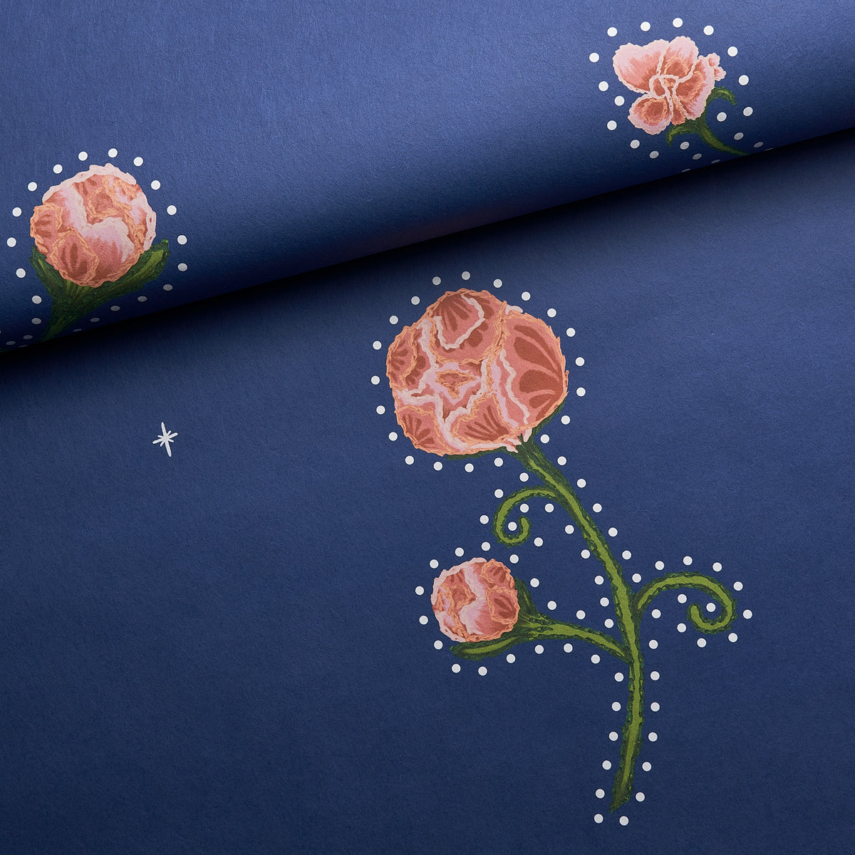 SCHUMACHER  BACKDROP RHINESTONE COWBOY   CLEAN BLUE   - 5014582