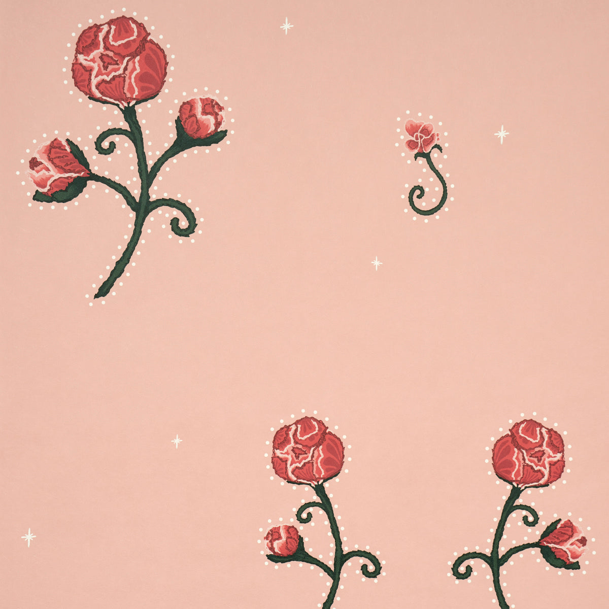 SCHUMACHER  BACKDROP RHINESTONE COWBOY   PINK   - 5014584