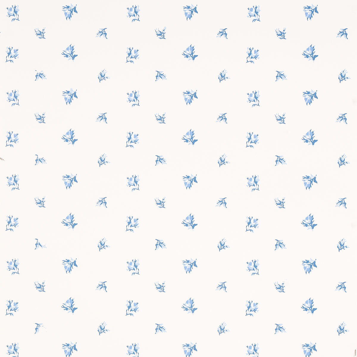 SCHUMACHER WALLCOVERING  NEW OLD-FASHIONED MARGIE FLORAL   PORCELAIN   - 5014740