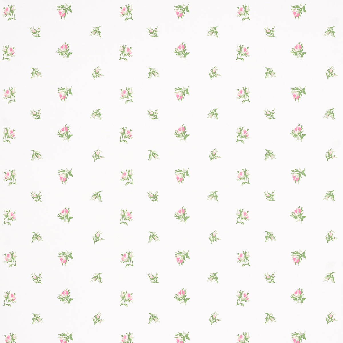 SCHUMACHER WALLCOVERING  NEW OLD-FASHIONED MARGIE FLORAL   ROSE   - 5014742