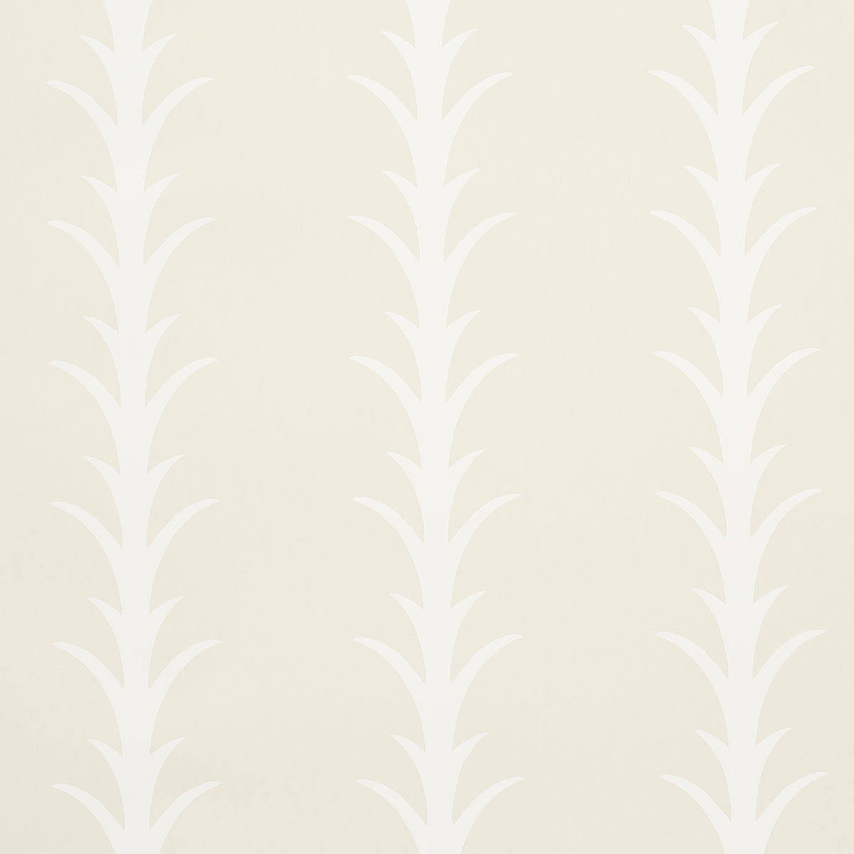 SCHUMACHER WALLCOVERING  MOON RIVER ACANTHUS STRIPE   IVORY ON NEUTRAL   - 5014771