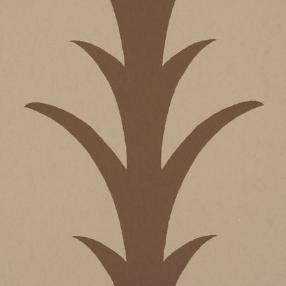 SCHUMACHER  ATELIER PARIS ACANTHUS STRIPE   Brown On Beige   - 5014774