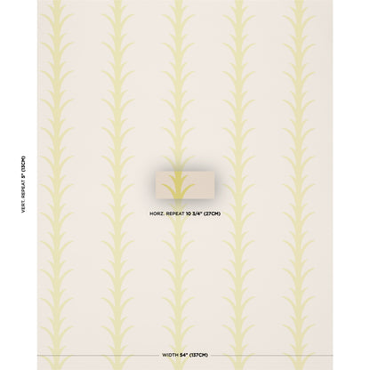 SCHUMACHER  ATELIER PARIS ACANTHUS STRIPE   Soleil On Sand   - 5014775