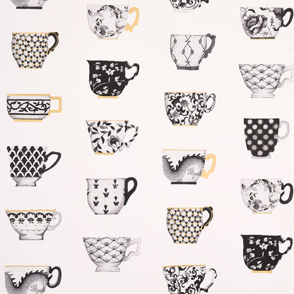 SCHUMACHER  NEW OLD-FASHIONED ONIE'S TEACUPS   INK   - 5014780