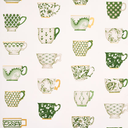 SCHUMACHER  NEW OLD-FASHIONED ONIE'S TEACUPS   SPRING GREEN   - 5014781