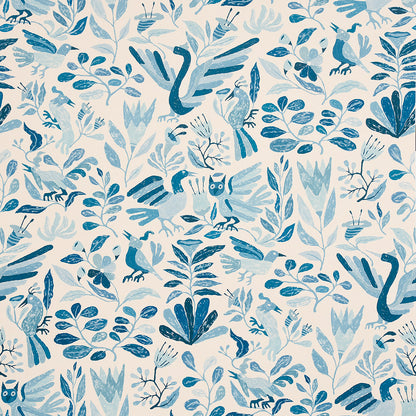 SCHUMACHER WALLCOVERING  ABEL MACIAS CANOPY   BLUE BIRDS   - 5014830