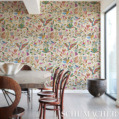 SCHUMACHER WALLCOVERING  ABEL MACIAS CANOPY   MULTI BIRDS   - 5014831