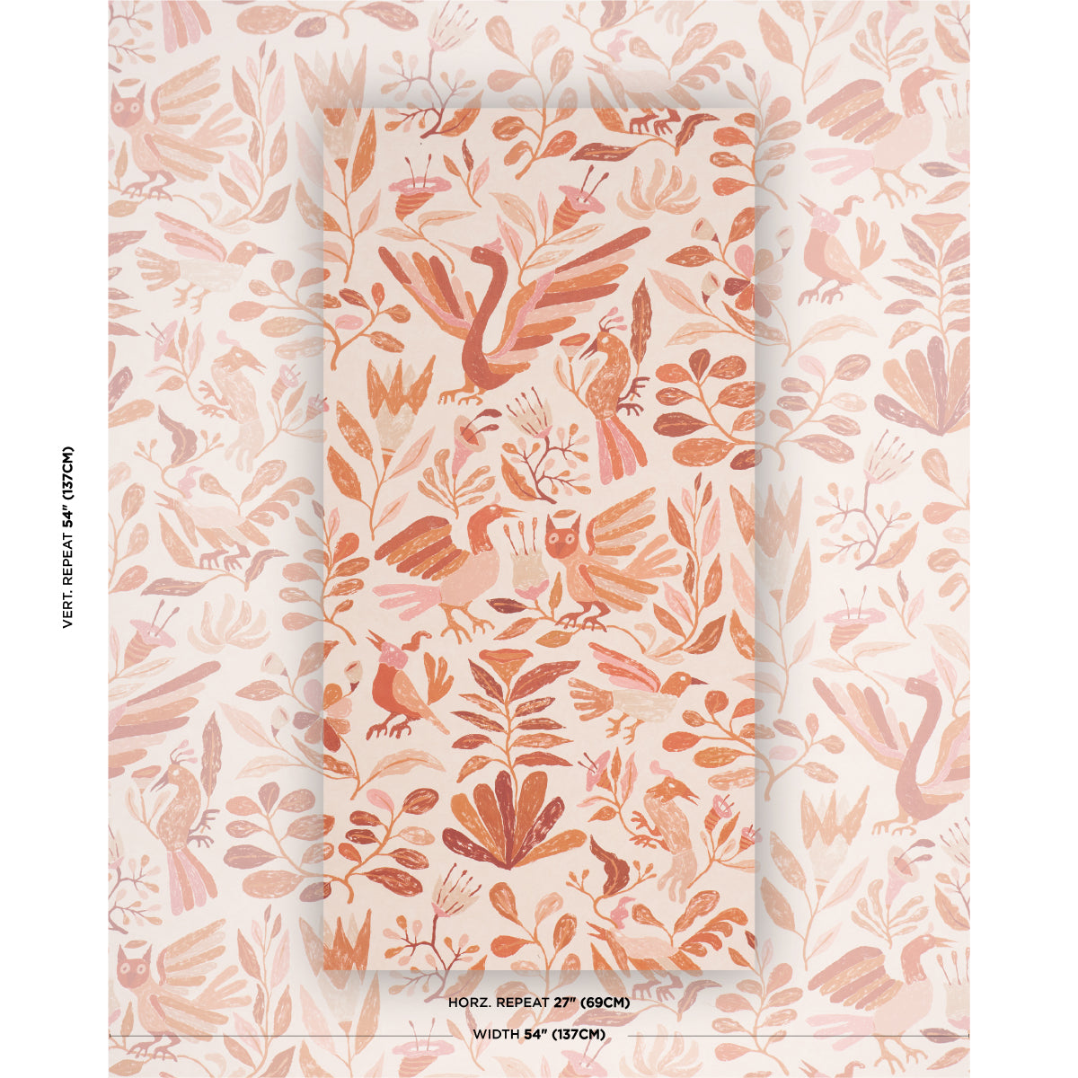 SCHUMACHER  ATELIER PARIS CANOPY   Terracotta   - 5014832