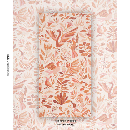 SCHUMACHER  ATELIER PARIS CANOPY   Terracotta   - 5014832