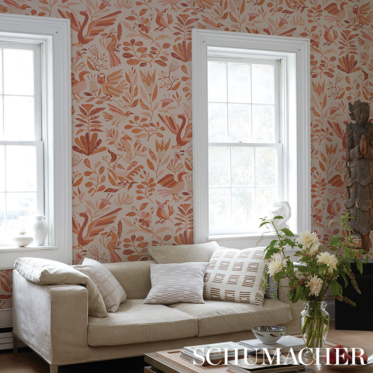 SCHUMACHER  ATELIER PARIS CANOPY   Terracotta   - 5014832