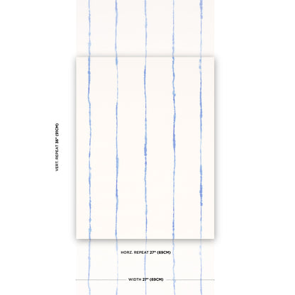 SCHUMACHER  BACKDROP EPHEMERA   CORNFLOWER   - 5014870