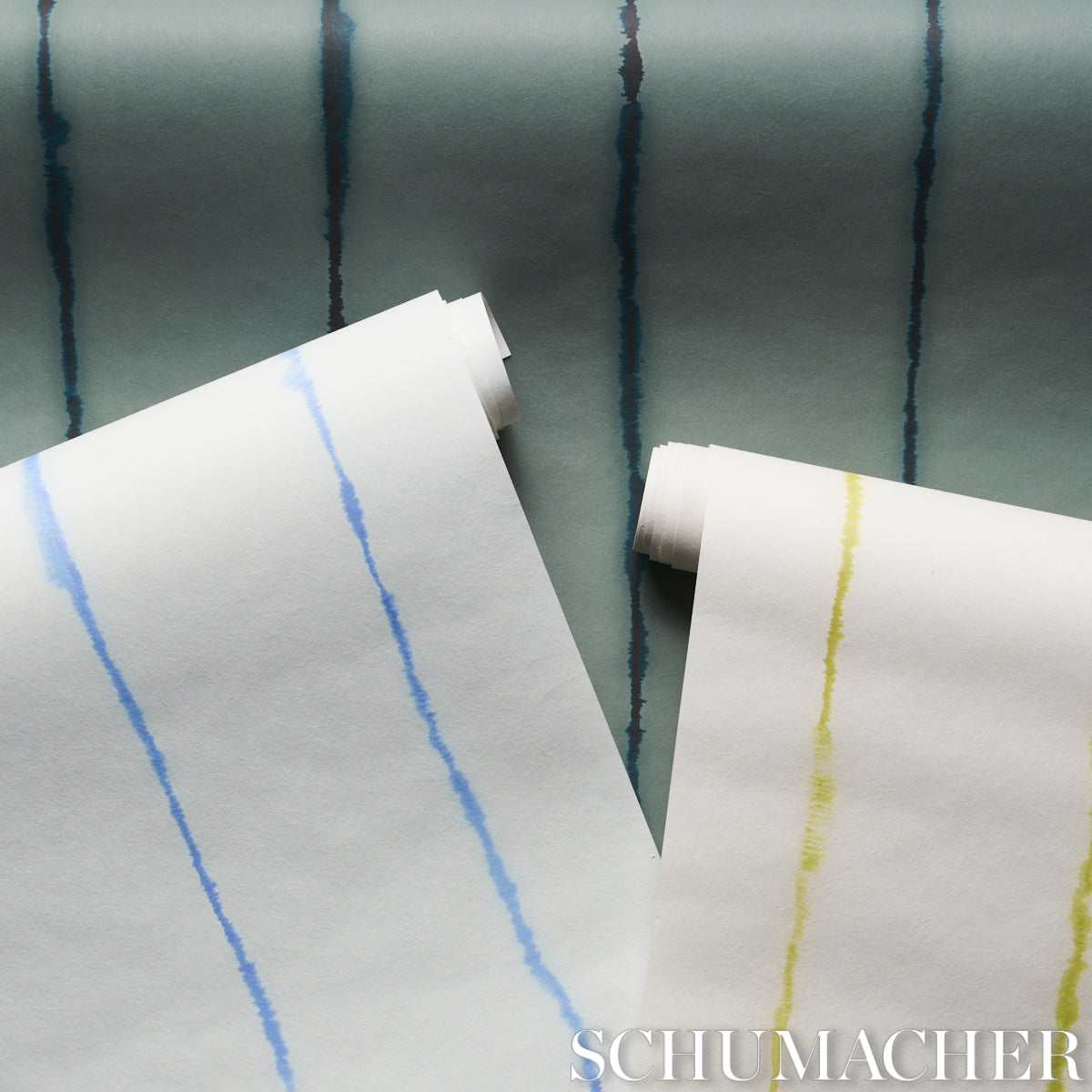 SCHUMACHER  BACKDROP EPHEMERA   CORNFLOWER   - 5014870