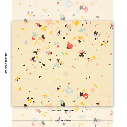 SCHUMACHER  BACKDROP FAIRFARREN   WARM MULTI   - 5014882