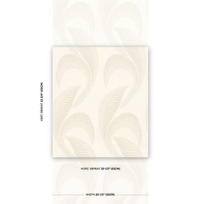 SCHUMACHER  NEISHA CROSLAND BANANA LEAF   IVORY   - 5014981