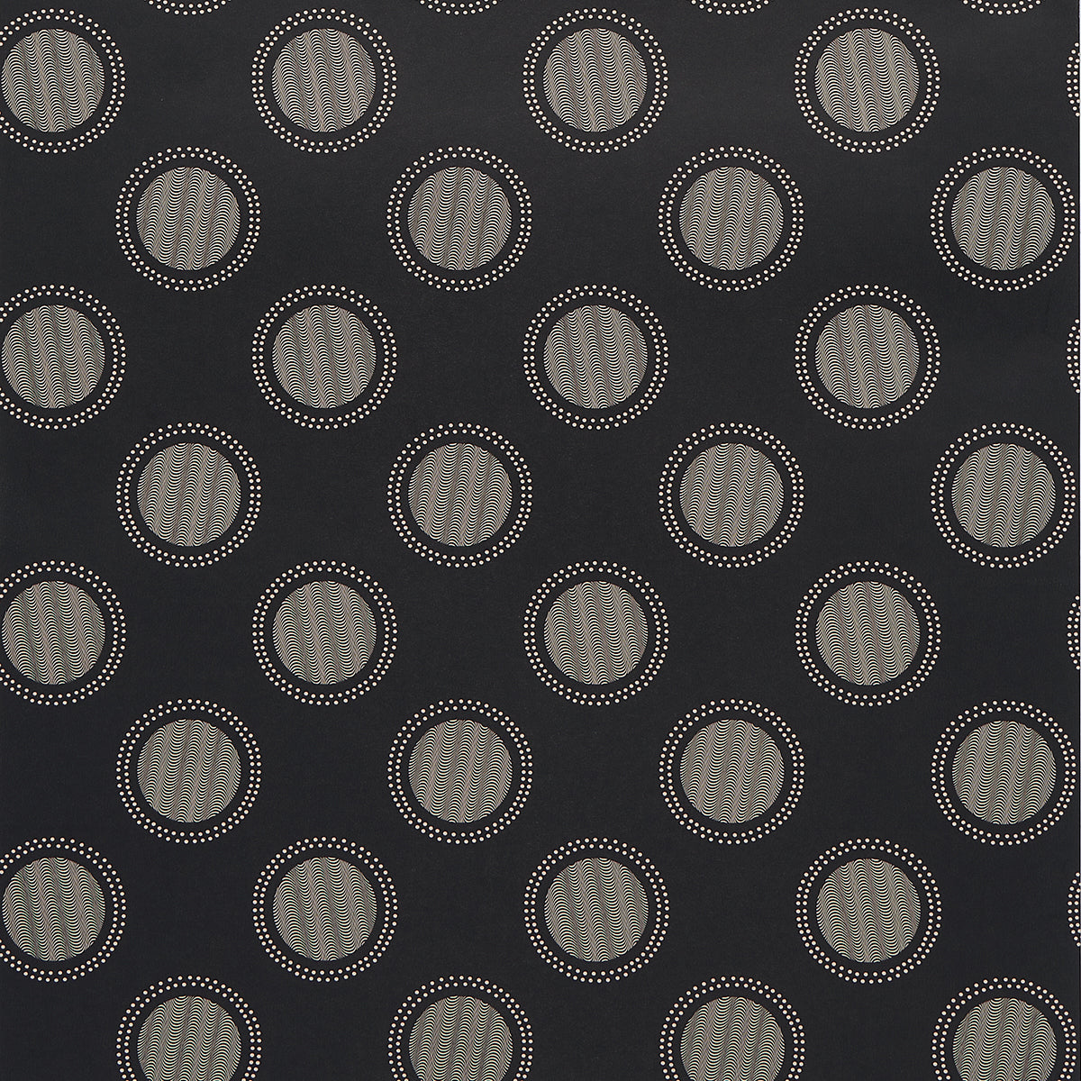 SCHUMACHER WALLCOVERING  NEISHA CROSLAND WATERMARK   BLACK & WHITE   - 5015012