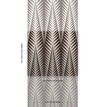 SCHUMACHER WALLCOVERING  NEISHA CROSLAND ZEBRA   BROWN SILVER   - 5015061