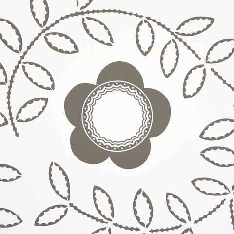 SCHUMACHER  NEISHA CROSLAND TUDOR ROSE   Charcoal White   - 5015100