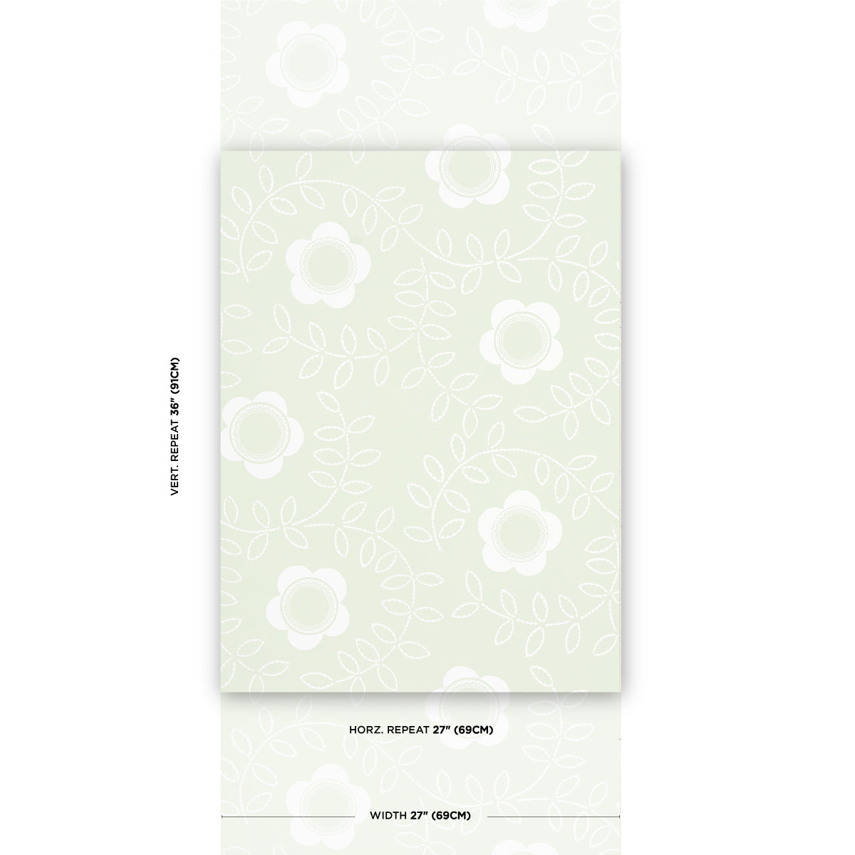 SCHUMACHER  NEISHA CROSLAND TUDOR ROSE   Pistachio   - 5015101