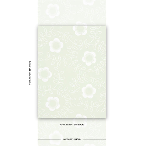 SCHUMACHER  NEISHA CROSLAND TUDOR ROSE   Pistachio   - 5015101