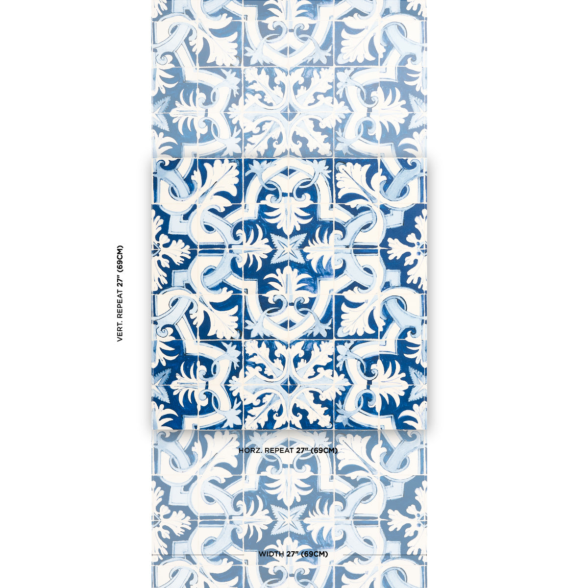 SCHUMACHER  Mary Mcdonald Azulejos   Azure   - 5015120