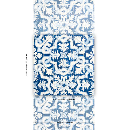 SCHUMACHER  Mary Mcdonald Azulejos   Azure   - 5015120