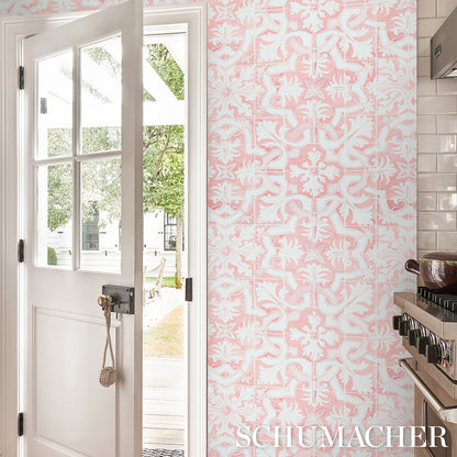 SCHUMACHER  Mary Mcdonald Azulejos   Pink   - 5015122