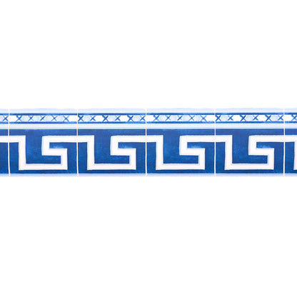 SCHUMACHER  MARY MCDONALD AZULEJOS BORDER   AZURE   - 5015130