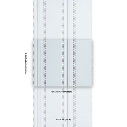 SCHUMACHER  Mary Mcdonald Greco Stripe   Sky   - 5015140