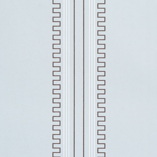 SCHUMACHER  Mary Mcdonald Greco Stripe   Sky   - 5015140