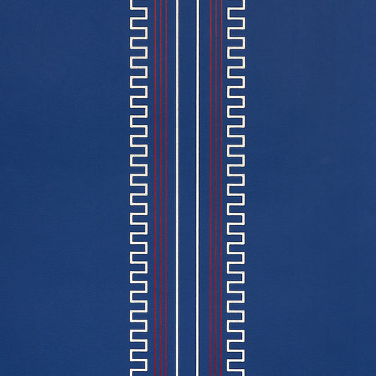 SCHUMACHER  Mary Mcdonald Greco Stripe   Navy   - 5015141