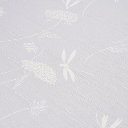 SCHUMACHER  TEXTURED WALLCOVERINGS & PRINTED GRASSCLOTHS LA LIBELLULE SILK   MOONSTONE   - 5015190