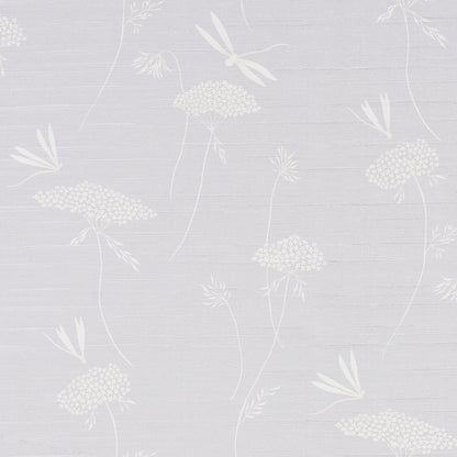 SCHUMACHER  TEXTURED WALLCOVERINGS & PRINTED GRASSCLOTHS LA LIBELLULE SILK   MOONSTONE   - 5015190
