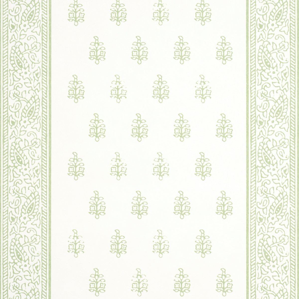 SCHUMACHER WALLCOVERING  JACARANDA KATSURA STRIPE II   LEAF   - 5015231