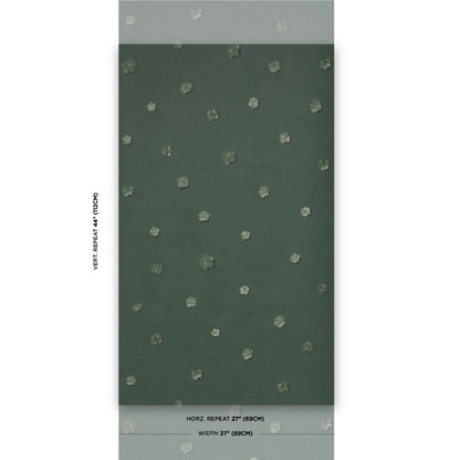 SCHUMACHER  BACKDROP HEAVENLY BODIES   DEEP GREEN   - 5015272