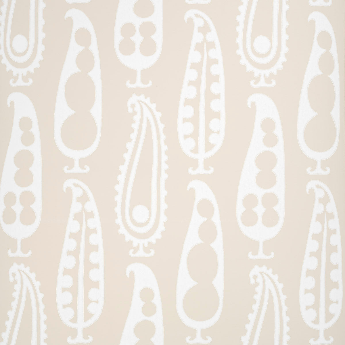 SCHUMACHER  DRUSUS TABOR PAISLEY PEAS   NATURAL   - 5015382
