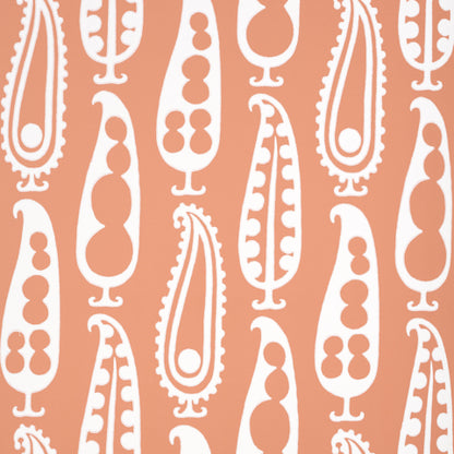 SCHUMACHER  DRUSUS TABOR PAISLEY PEAS   Terracotta   - 5015383